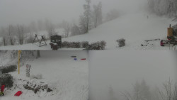 Sdružený snímek okolí chaty Myslivna