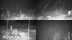 Sdružený snímek okolí chaty Myslivna