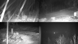 Sdružený snímek okolí chaty Myslivna