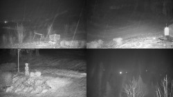 Sdružený snímek okolí chaty Myslivna