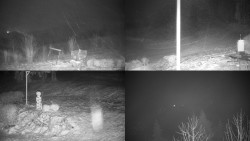 Sdružený snímek okolí chaty Myslivna