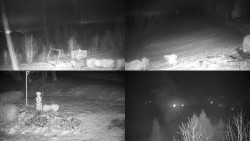 Sdružený snímek okolí chaty Myslivna