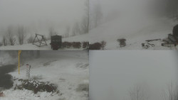 Sdružený snímek okolí chaty Myslivna