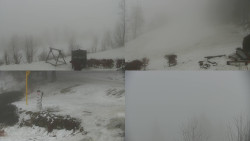 Sdružený snímek okolí chaty Myslivna