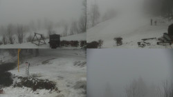 Sdružený snímek okolí chaty Myslivna