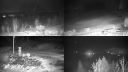 Sdružený snímek okolí chaty Myslivna