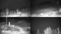 Sdružený snímek okolí chaty Myslivna