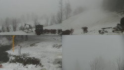 Sdružený snímek okolí chaty Myslivna