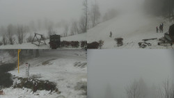 Sdružený snímek okolí chaty Myslivna