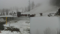 Sdružený snímek okolí chaty Myslivna