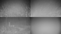 Sdružený snímek okolí chaty Myslivna