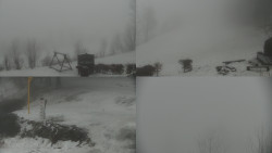 Sdružený snímek okolí chaty Myslivna