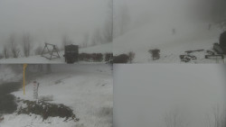 Sdružený snímek okolí chaty Myslivna