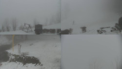 Sdružený snímek okolí chaty Myslivna