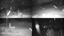 Sdružený snímek okolí chaty Myslivna