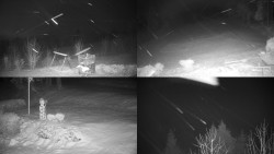 Sdružený snímek okolí chaty Myslivna