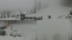 Sdružený snímek okolí chaty Myslivna