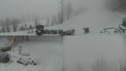 Sdružený snímek okolí chaty Myslivna