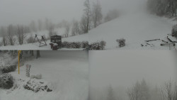 Sdružený snímek okolí chaty Myslivna