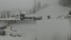 Sdružený snímek okolí chaty Myslivna