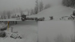 Sdružený snímek okolí chaty Myslivna