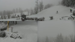 Sdružený snímek okolí chaty Myslivna