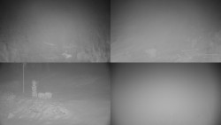 Sdružený snímek okolí chaty Myslivna