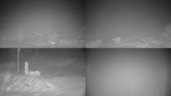 Sdružený snímek okolí chaty Myslivna