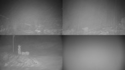 Sdružený snímek okolí chaty Myslivna