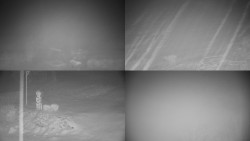 Sdružený snímek okolí chaty Myslivna