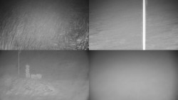 Sdružený snímek okolí chaty Myslivna