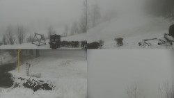 Sdružený snímek okolí chaty Myslivna