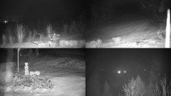 Sdružený snímek okolí chaty Myslivna