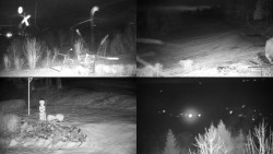 Sdružený snímek okolí chaty Myslivna