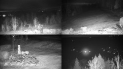 Sdružený snímek okolí chaty Myslivna