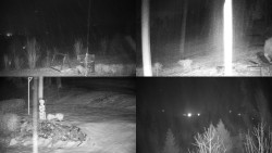 Sdružený snímek okolí chaty Myslivna