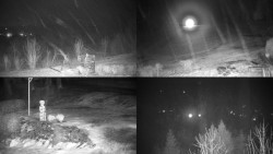 Sdružený snímek okolí chaty Myslivna