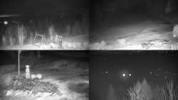 Sdružený snímek okolí chaty Myslivna