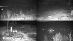 Sdružený snímek okolí chaty Myslivna