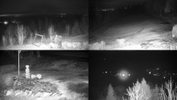 Sdružený snímek okolí chaty Myslivna