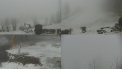 Sdružený snímek okolí chaty Myslivna