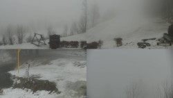 Sdružený snímek okolí chaty Myslivna