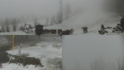 Sdružený snímek okolí chaty Myslivna