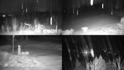 Sdružený snímek okolí chaty Myslivna