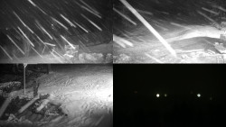 Sdružený snímek okolí chaty Myslivna