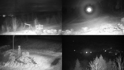 Sdružený snímek okolí chaty Myslivna