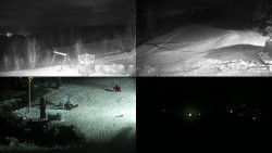 Sdružený snímek okolí chaty Myslivna