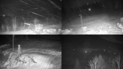 Sdružený snímek okolí chaty Myslivna