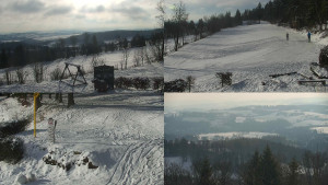 Chata Myslivna SKP Olomouc - Sdružený snímek okolí chaty Myslivna - 20.2.2026 v 09:01 Chata Myslivna SKP Olomouc - Sdružený snímek okolí chaty Myslivna - 20.2.2026 v 09:01