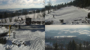 Chata Myslivna SKP Olomouc - Sdružený snímek okolí chaty Myslivna - 20.2.2026 v 10:01 Chata Myslivna SKP Olomouc - Sdružený snímek okolí chaty Myslivna - 20.2.2026 v 10:01